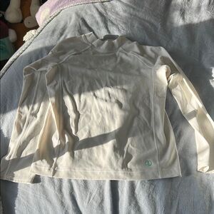 Lands End white rash guard